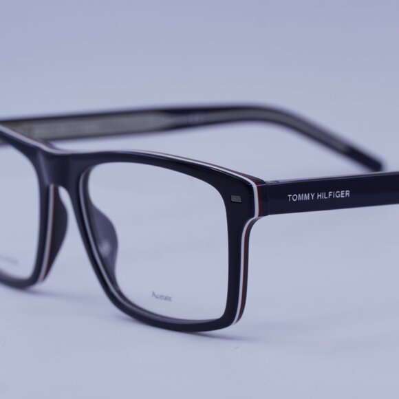 Tommy Hilfiger TH 1770 0PJP 00 Eyeglasses Blue 55mm Rectangle Frame - Picture 5 of 12